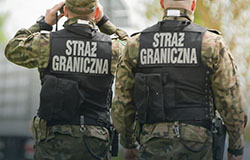 Funkcjonariusze Straży Granicznej