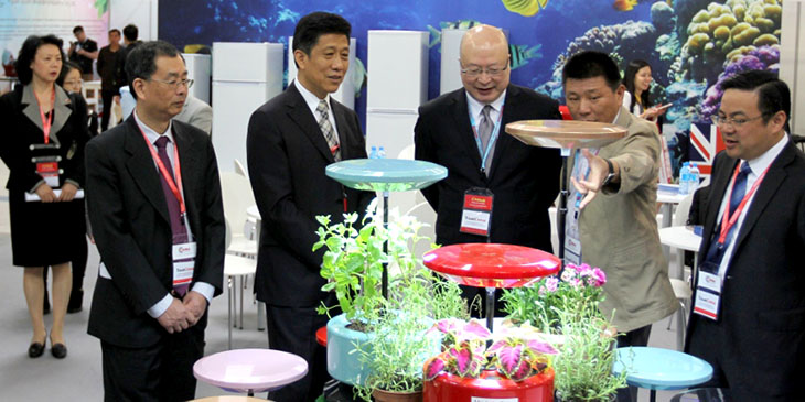 Delegacja chińska podczas targów China Homelife
