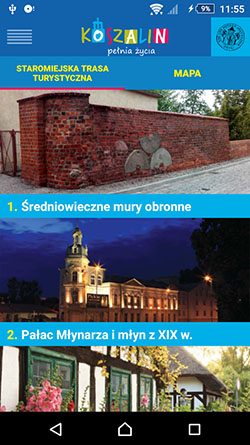 Aplikacja "Turystyczny Koszalin"