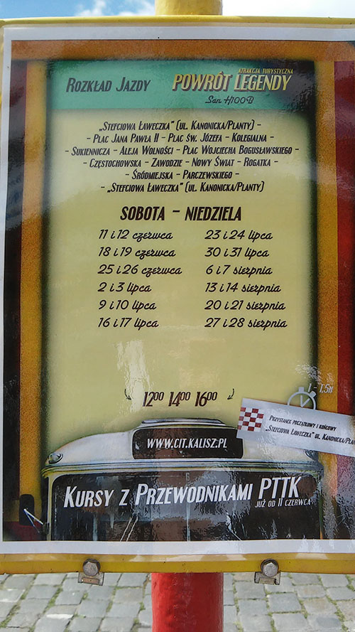 Nietypowe zwiedzanie Kalisza, SAN H100B