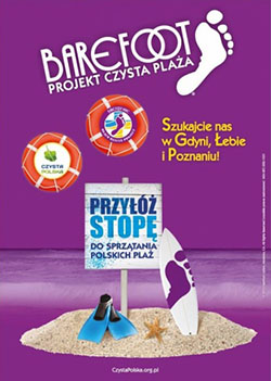 Barefoot Projekt Czysta Plaża