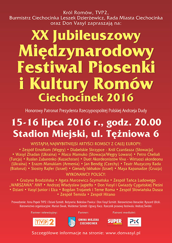 Festiwal Piosenki i Kultury Romów w Ciechocinku