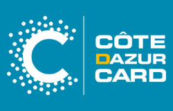 Karta Côte d'Azur