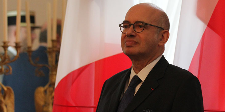 Pierre Lévy, ambasador Republiki Francuskiej w Polsce.