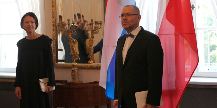 Conrad Bruch, ambasador Wielkiego Księstwa Luksemburga w Polsce.