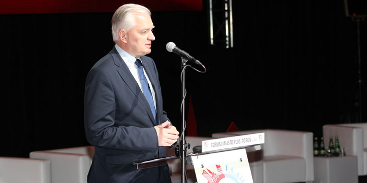 Wystąpienie Jarosława Gowina na Forum Inteligentnych Miast i Nowoczesnych Technologii "Miasto Plus".