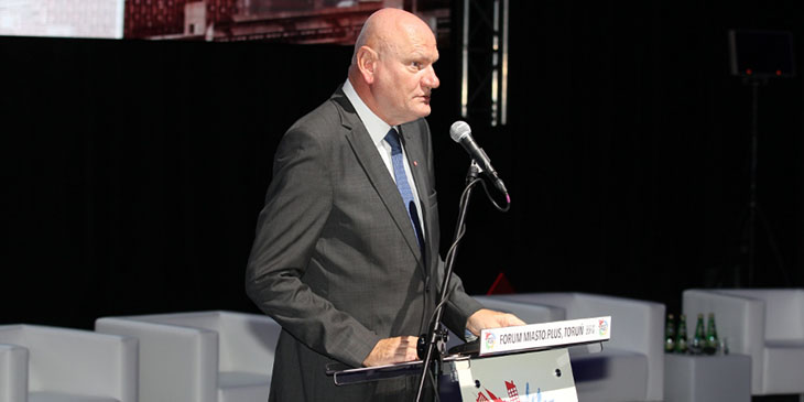 Michał Zaleski, prezydent Torunia.
