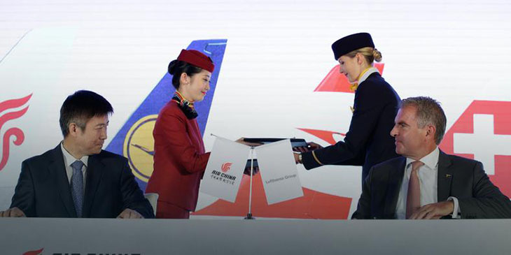 Lufthansa Group i Air China podpisały w Pekinie porozumienie