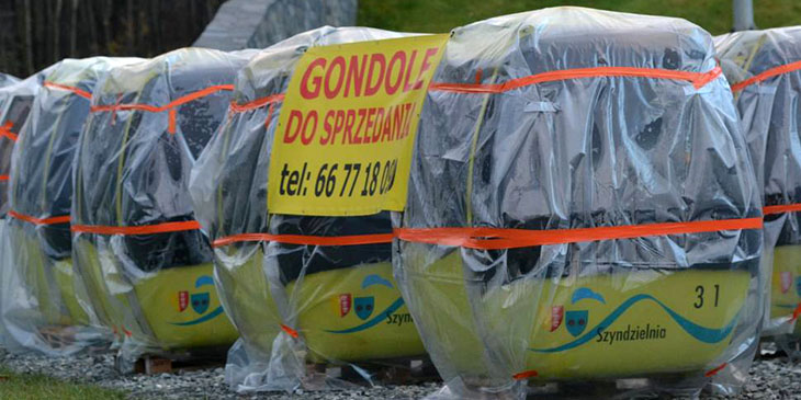 Gondole na sprzedaż