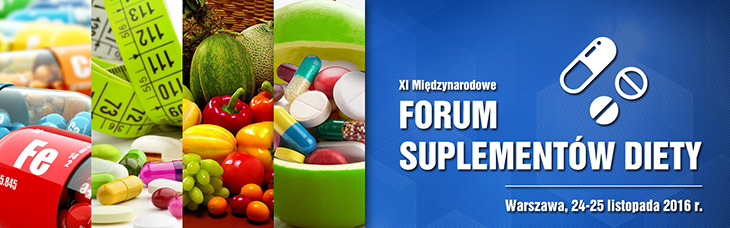 XI Międzynarodowe Forum Suplementów Diety 2016