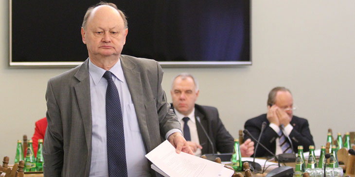 Prof. Włodzimierz Nykiel, poseł Klubu Parlamentarnego Platforma Obywatelska.