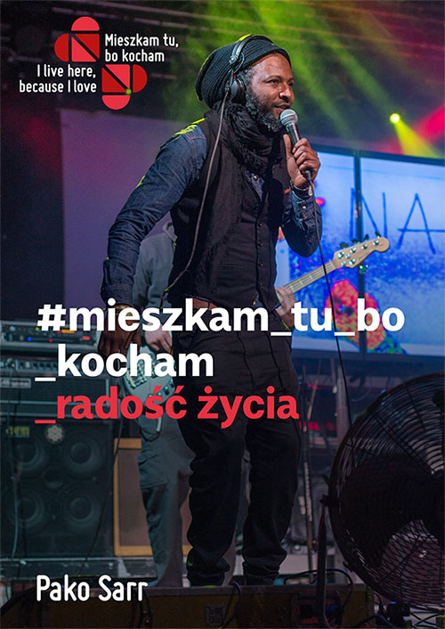 "Mieszkam tu, bo kocham"