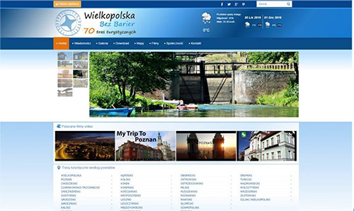 Wielkopolska bez barier - 70 tras turystycznych dla osób niepełnosprawnych