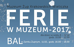Wieliczka: Ferie w Muzeum 2017