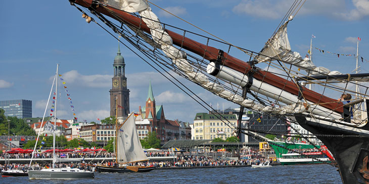 Port w Hamburgu