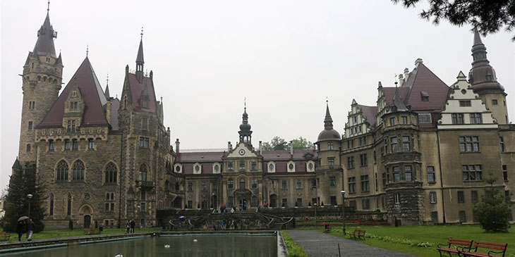 Zamek w Mosznej