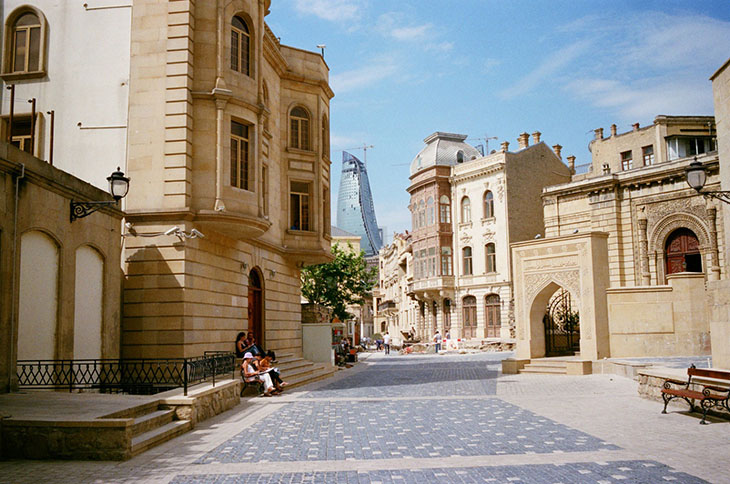Rezerwat historyczny i architektoniczny w centrum Baku İçəri şəhər (Stare miasto)