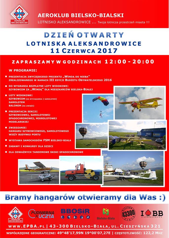 II Dzień Otwarty Lotniska Aleksandrowice