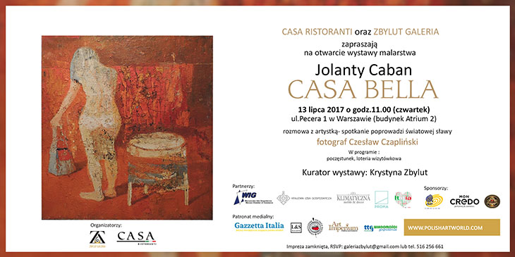 Wystawa malarstwa Jolanty Caban