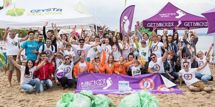 Barefoot Projekt Czysta Plaża