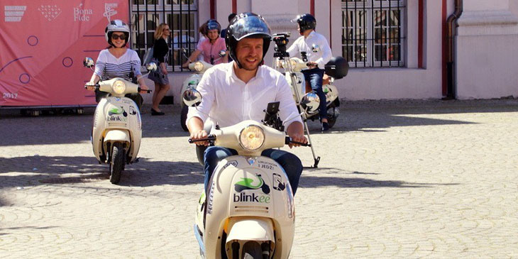 W Poznaniu wystartował scooter-sharing