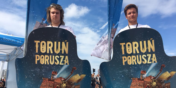 Trwa kampania promująca Toruń w ośrodkach nadmorskich
