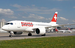 Bombardier CS 100 SWISS