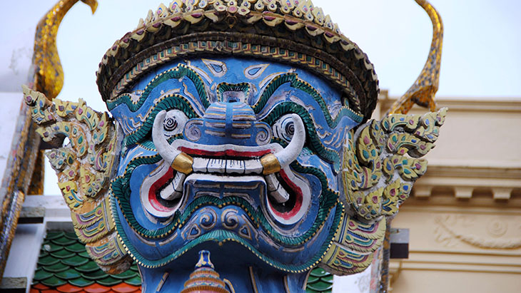 Tradycyjna maska Khon