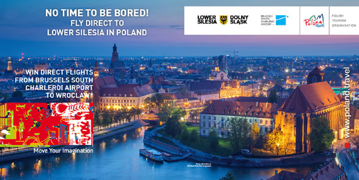 Kampania promująca Dolny Śląsk i Wrocław w Belgii