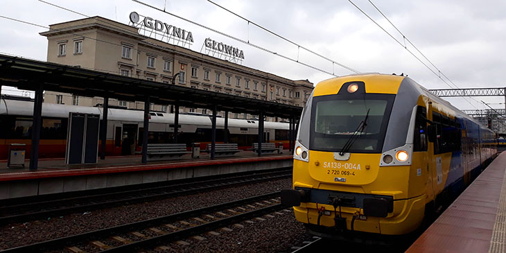 Pilotażowe połączenia kolejowe Gdynia-Kaliningrad