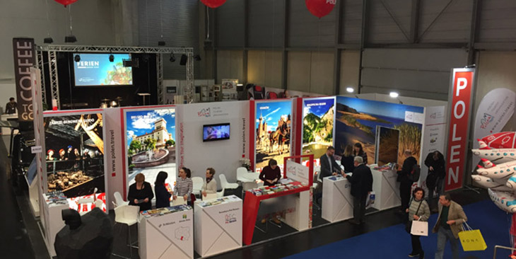 Stoisko narodowe POT na Ferien Messe