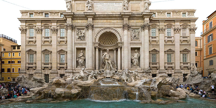 Fontanna Di Trevi Rzym