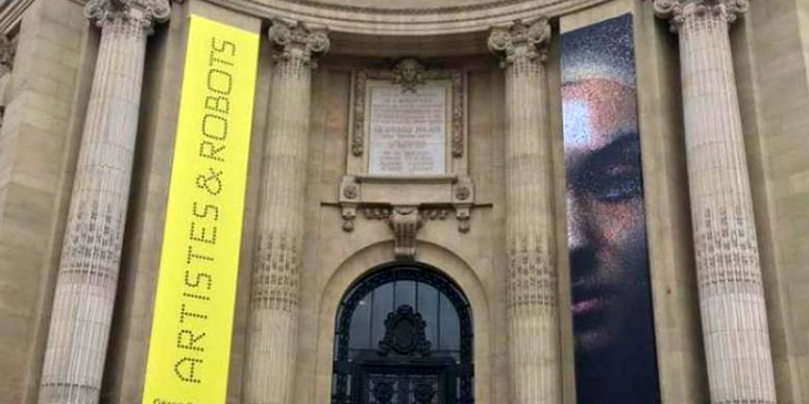Wystawa "Artyści i roboty" w Grand Palais w Paryżu