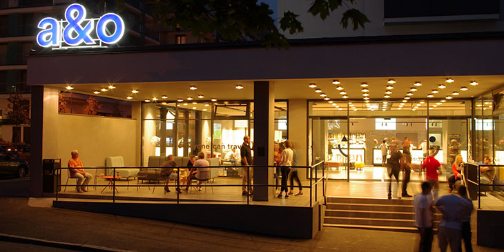 Hostel & hotel A&O w Pradze