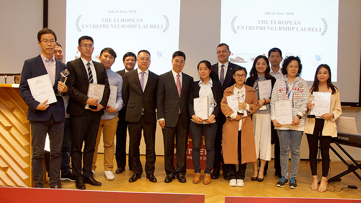 Laureaci Europejskiego Lauru Przedsiębiorczości - Chiny