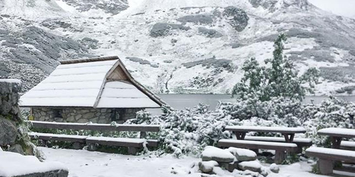 Tatry: Zima na początku lata