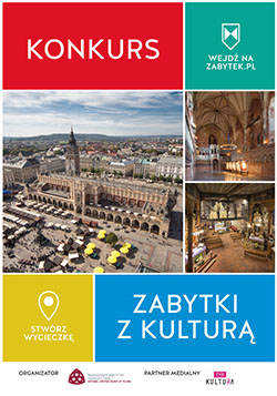 Wakacyjny konkurs "Zabytki z Kulturą"