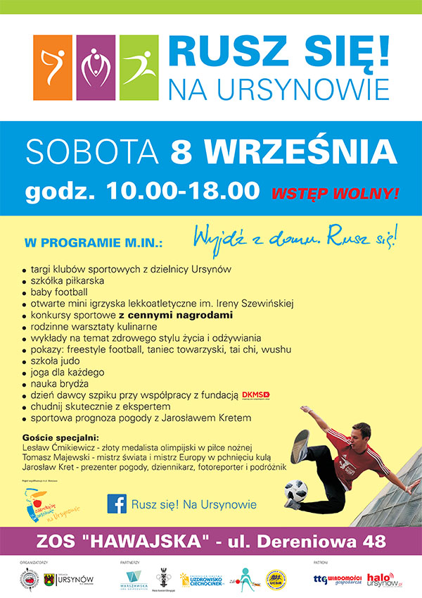 Targi Klubów Sportowych "Rusz się! Na Ursynowie"