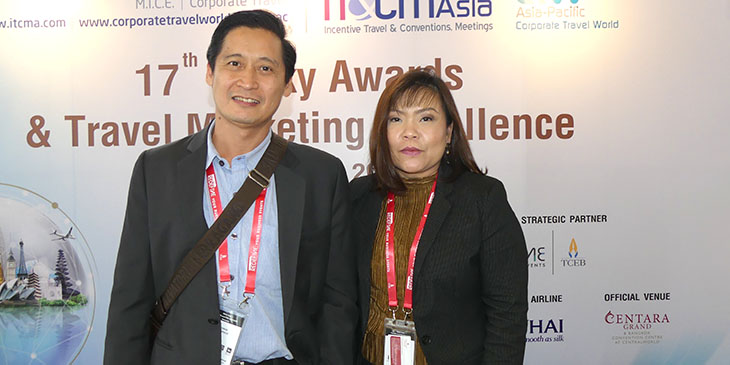 Jose Ting De Jesus i Ting Pornnapa Sastraruchi - Hotel Ramada Plaza Bangkok