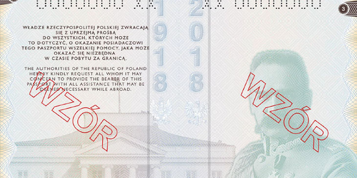 Nowy wzór polskiego paszportu