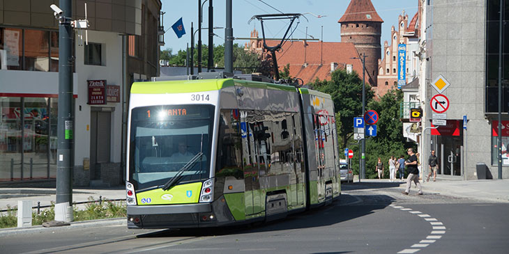Tramwaj w Olsztynie