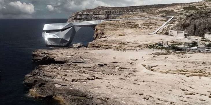 Lazurowe Okno u wybrzeży wyspy Gozo