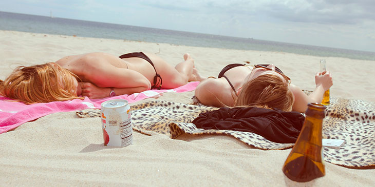 Alkohol na plaży