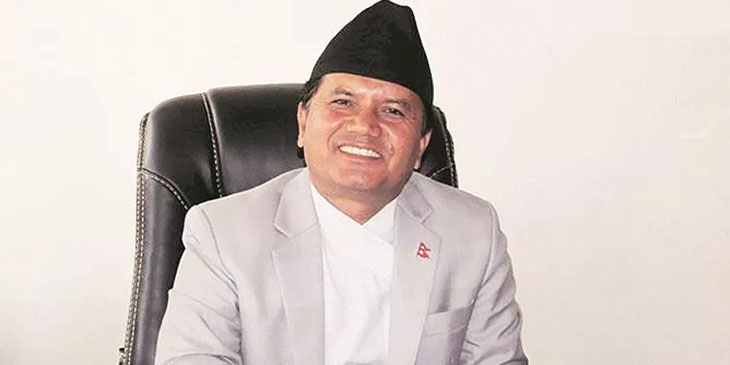 Minister turystyki Nepalu, Rabindra Adhikari