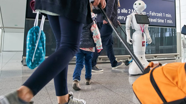 Robot lotniskowy
