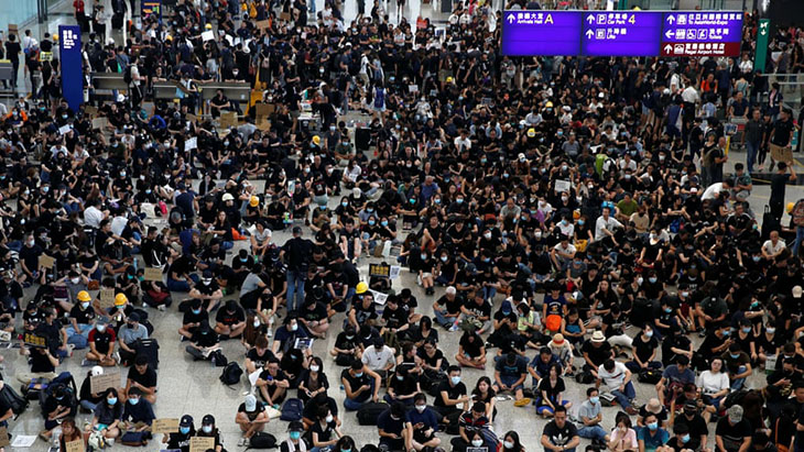 Protesty w Hongkongu