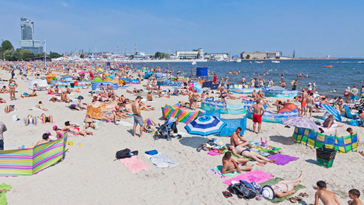 Plaża w Gdyni