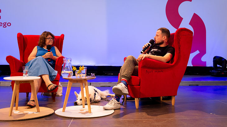 Anna Bikot i Wojciech Szot