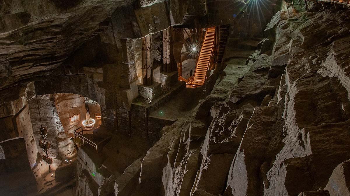 Kopalnia soli Wieliczka - komora Saurau