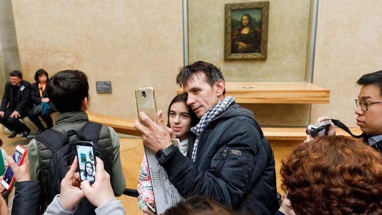 Selfie w muzeum